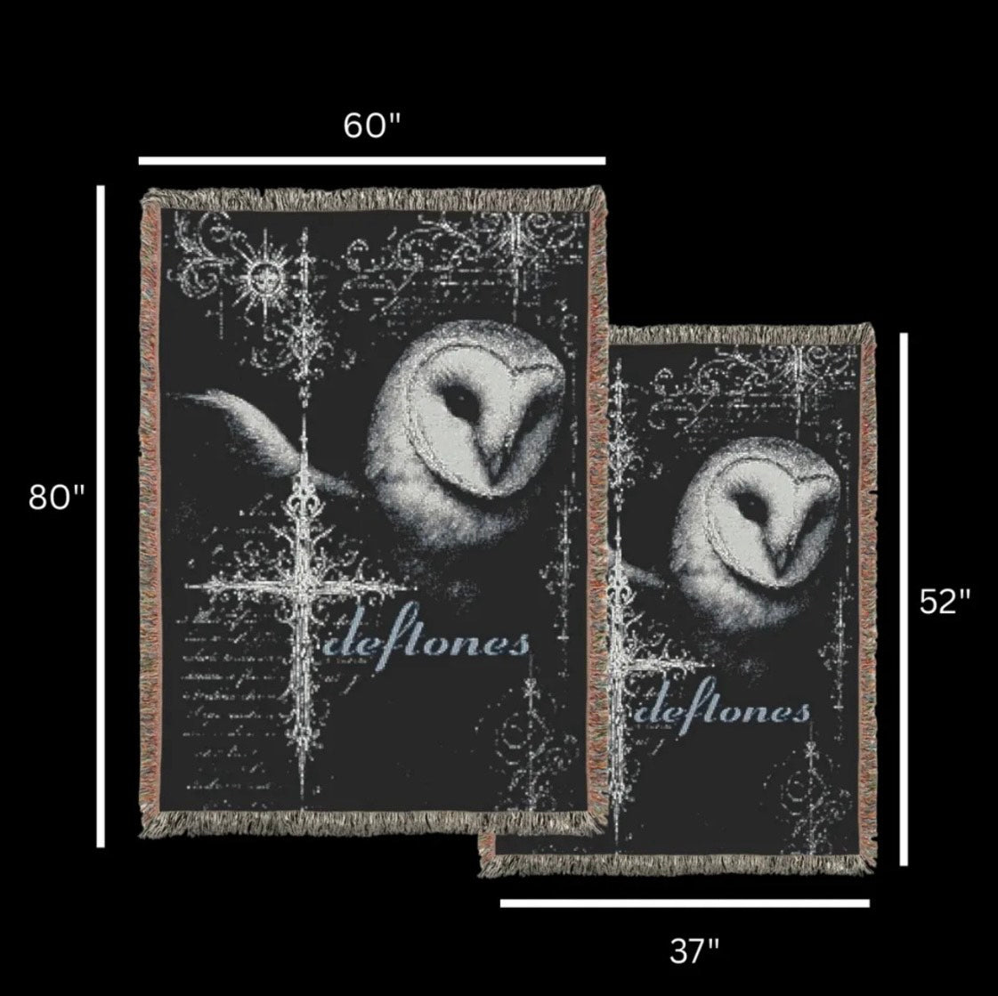 DeftoneThreads Woven Deftone Blankets